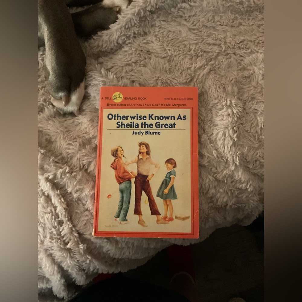 Otherwise Known As Sheila the Great Book paperback 1980